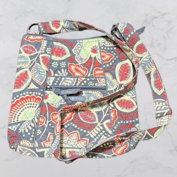 Vera Bradley Multicolor Cotton Crossbody Bag - Picture 1 of 5